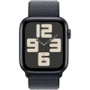 Apple Watch Series SE 2024 40mm Midnight Aluminum Case with Ink Sport Loop